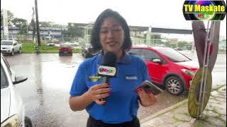 Passageiro é arremessado de moto por APP durante acidente em Manaus