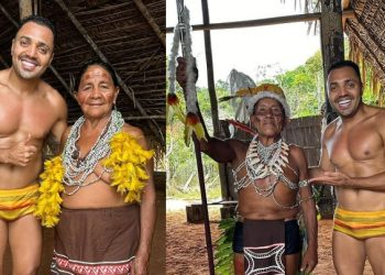 Tirullipa faz visita a indígenas no Amazonas