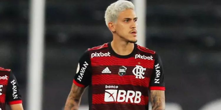 Artilheiro do Flamengo em 2023, com 21 gols, o atacante Pedro está listado entre os jogadores mais valiosos do mundo.