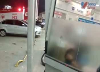 VÍDEO: Mulher entra em trabalho de parto dentro da Bemol em Manaus