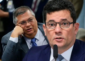 Flávio Dino e Sergio Moro batem boca em comissão no Senado: ‘Não aceito deboche’