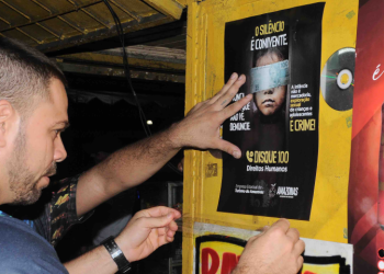 Durante uma fiscalização em bares, hotéis e pousadas na zona Sul de Manaus, um estabelecimento que vendia bebidas. Fiscalização fecha