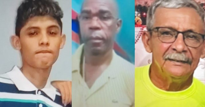 Polícia pede ajuda para encontrar três pessoas que desapareceram em Manaus