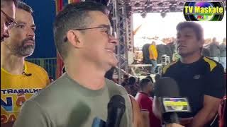 Prefeito David Almeida fala sobre a inauguração da nova Casa de Praia