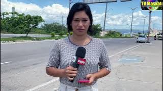 Mototaxista causa revolta ao acorrentar e arrastar cãozinho em Manacapuru