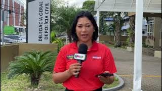 Suspeito de roubo usam os próprios filhos com escudo durante troca de tiros com a policia, em Manaus