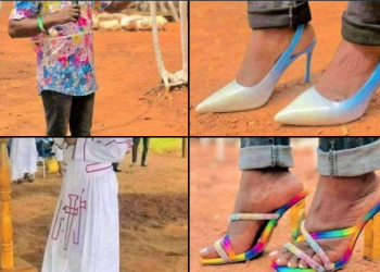 Pastor diz que recebeu chamado de Deus para pregar de salto alto; veja fotos