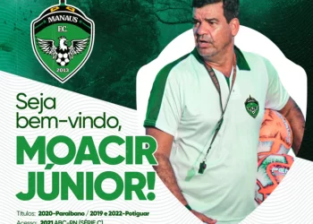 Apresentação de Moacir Júnior, novo técnico do Manaus FC