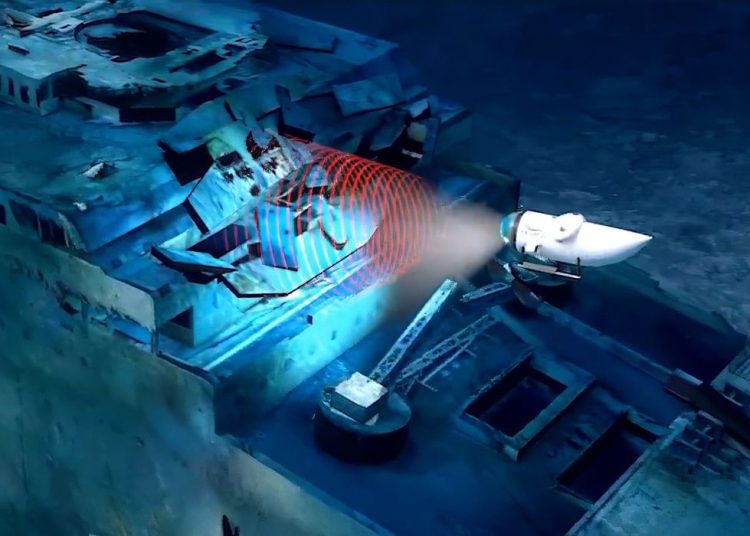 Um submarino com cinco pessoas a bordo usado para observar os destroços do "Titanic" desapareceu nas águas do Atlântico