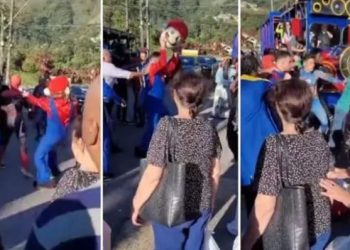 VÍDEO: Homem-Aranha, Pantera Negra e Super Mario saem no soco