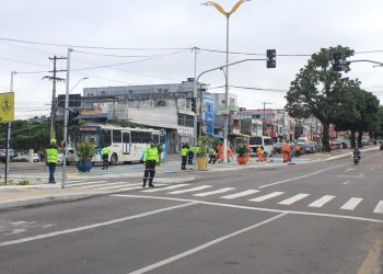 A Avenida Eduardo Ribeiro será interditada no trecho entre a Avenida 7 de Setembro e a rua Saldanha Marinho. Em Manaus