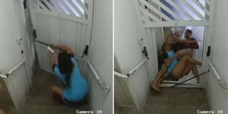 Um homem de 37 anos foi preso em flagrante após tentar matar a própria irmã de 33, na terça-feira (9), no conjunto Residencial. Homem pelado