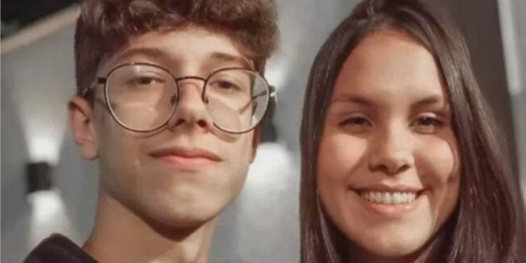 A aluna morta com um tiro e o rapaz atingido por um disparo na cabeça no Colégio Estadual Professora Helena Kolody, em Cambé. Jovem morta