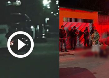 Vídeo registra pistoleiros executando jovem a tiros em via pública no São José