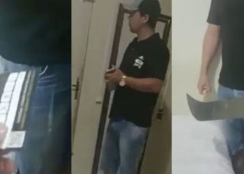 Voltou a viralizar o vídeo de uma mulher que descobre que marido tem cartão fidelidade do puteir* e tem reação maluca.