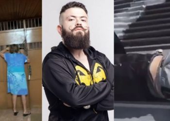 Um homem conhecido como Alex, que se apresenta como "DJ Maluco", foi preso pela DECCI após ser acusado de agredir uma idosa.