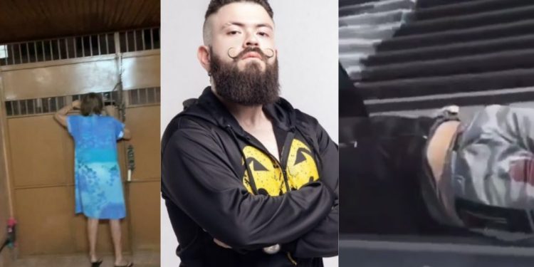 Um homem conhecido como Alex, que se apresenta como "DJ Maluco", foi preso pela DECCI após ser acusado de agredir uma idosa.