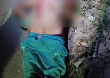 Moradores do Monte das Oliveiras encontram homem amarrado crivado de balas