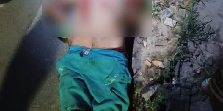 Moradores do Monte das Oliveiras encontram homem amarrado crivado de balas