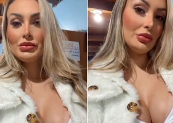 Andressa Urach mostra look escolhido para voltar à boate