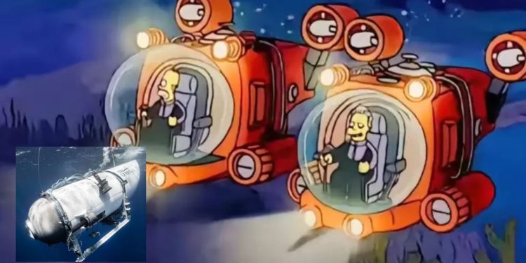 Internautas dizem que 'Os Simpsons' previram o que aconteceu com o submarino que foi ao Titanic