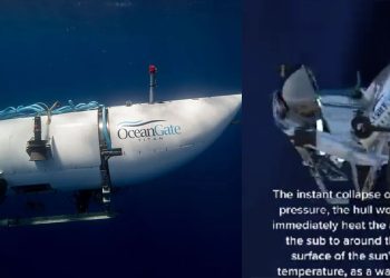 Vídeo mostra simulação de como pode ter acontecido a implosão do submarino