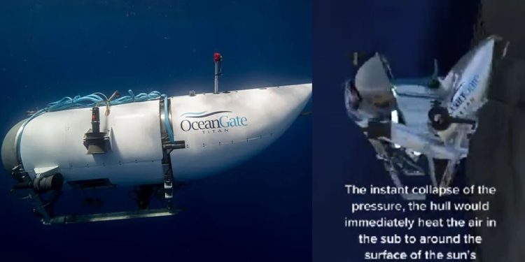 Vídeo mostra simulação de como pode ter acontecido a implosão do submarino