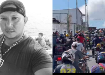 O mototaxista Messias Carvalho da Silva, 47, morreu após colidir a motocicleta que pilotava de frente com um ônibus, no domingo (11), na rua Bom Jesus, bairro Mauazinho, zona Leste de Manaus. Segundo a polícia, o mototaxista descia uma ladeira quando acabou batendo de frente com o coletivo. Ele ainda foi socorrido pelo Serviço de Atendimento Móvel de Urgência (Samu), mas não resistiu aos ferimentos. Revoltados com a situação, colegas da vítima realizaram um protesto na manhã desta segunda-feira (12), no local onde ocorreu o acidente. Por meio de nota, o Instituto Municipal de Mobilidade Urbana (IMMU), informou que, na manhã desta segunda, nove dos 11 ônibus que operam as linhas 705, 706 e 711 no bairro Mauazinho, foram retirados de circulação por segurança, após risco de depredação dos veículos. “Medida necessária por conta da manifestação de populares no terminal de bairro, localizado na rua Rio Negro, pela morte de um motociclista ocorrida na tarde de domingo, 11/6, na rua Bom Jesus”, diz a nota. De acordo com a empresa Global, que opera a linha 711, envolvida no acidente, o motociclista perdeu o controle da moto e invadiu a pista contrária, colidindo de frente com o ônibus coletivo. A empresa afirma que entrou em contato com os familiares para prestar todo o suporte necessário. O IMMU também informa que irá enviar uma equipe técnica para averiguar os possíveis locais para instalação de redutores de velocidade e reforço da sinalização viária.