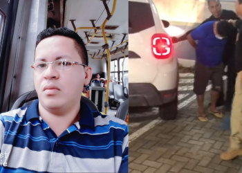 Um homem identificado por Anacleton de 36 anos, foi preso suspeito de aliciar um adolescente de 13 anos dentro de um ônibus. A. Em Manaus