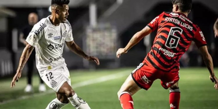 Flamengo vence Santos na Vila, sem torcida, e pula para terceiro