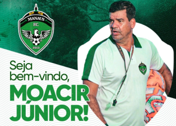 Manaus anuncia Moacir Júnior como novo técnico
