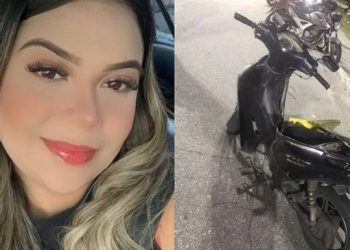 Danielle Rizzuti Soares, 23, foi arrastada por um BMW após sofrer um acidente de moto, em Praia Grande, no litoral de São Paulo. Jovem perde