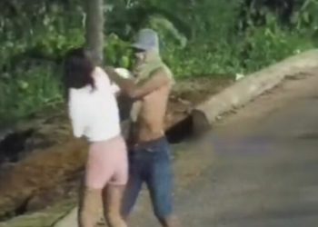 Vídeo: homem é preso ao arrastar jovem para o mato e tentar estuprá-la
