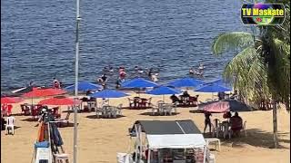 Feriado de Corpus Christi atrai famílias à Ponta Negra