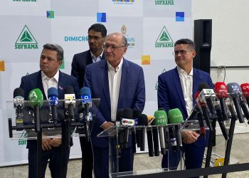 Prefeito David Almeida e vice-presidente Geraldo Alckmin inauguram Dimicro no Distrito ll