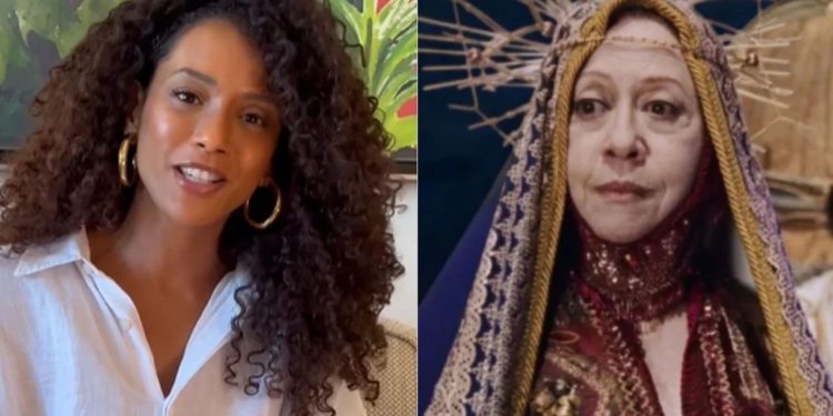 Taís Araujo anunciou que irá interpretar Nossa Senhora em O Auto da Compadecida 2, ocupando o papel que foi de Fernanda Montenegro.
