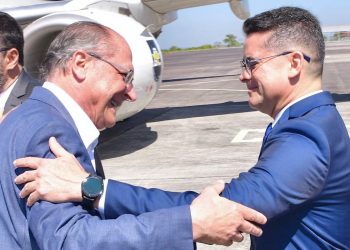 Prefeito David Almeida e vice-presidente Geraldo Alckmin inauguram Dimicro