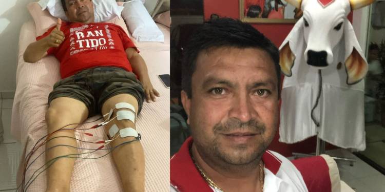 O vereador e ex-presidente do Garantido, Telo Pinto, quase teve as pernas quase esmagadas durante um acidente com uma alegoria. Ex-presidente