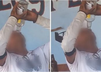 Um homem de 42 anos foi encontrado morto após ser filmado bebendo uma garrafa de cachaça em Santo Antônio do Rio Verde, distrito. Homem morre