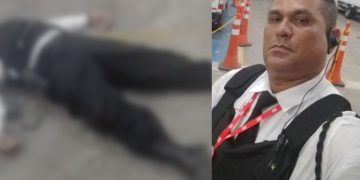 Dentro do Shopping Manauara, um vigilante identificado como Elias Pinheiro Ladislau, 40 anos, foi morto na noite desta segunda-feira (17), na área de carga e descarga no centro de compras. 