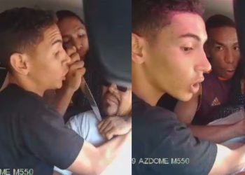 VÍDEO: Motorista de aplicativo é rendido com faca no pescoço por criminosos