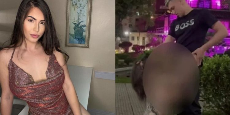 MC é denunciada após fazer s3x0 oral em praça