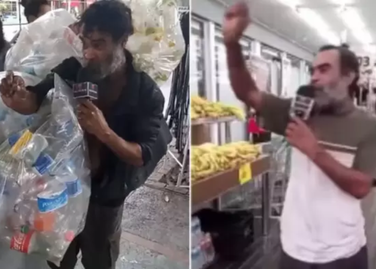 Morador de rua ganha emprego após viralizar como locutor; ASSISTA