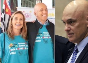 PF faz buscas na casa de acusados de hostilizar Alexandre de Moraes