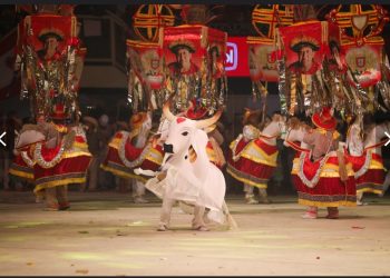 Terceira noite de apresentações do Festival de Parintins tem horário alterado