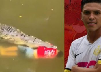 Um vídeo chocante divulgado nas redes sociais nesta segunda-feira (31), mostra o momento em que o jogador de futebol Jesús. Vídeo chocante