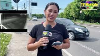 Motociclista tem corpo destroçado ao atingir carreta em avenida