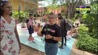 Jardim Musical encanta público infantil nos jardins do Centro Cultural Palácio Rio Negro