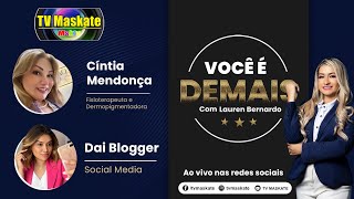 Cíntia Mendonça e Dai Blogger no programa Você é Demais – 26.07.2023