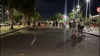 Live Night: Faixa liberada na Praia da Ponta negra, qualidade de vida.